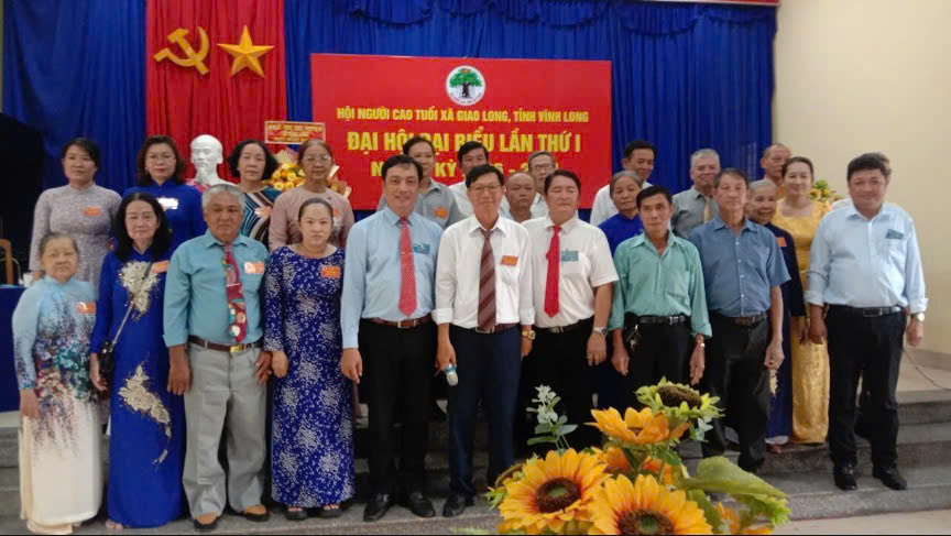 Đại hôi đại biểu Hội Người cao tuổi xã Giao Long lần thứ I, nhiệm kỳ 2026-2031