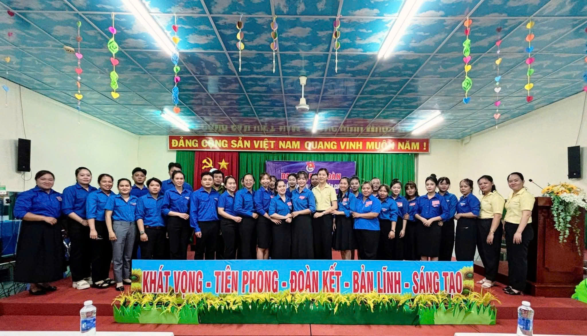 TỔ CHỨC THÀNH CÔNG ĐẠI HỘI CHI ĐOÀN TRƯỜNG MẦM NON KHU CÔNG NGHIỆP GIAO LONG NHIỆM KỲ 2025 - 2026